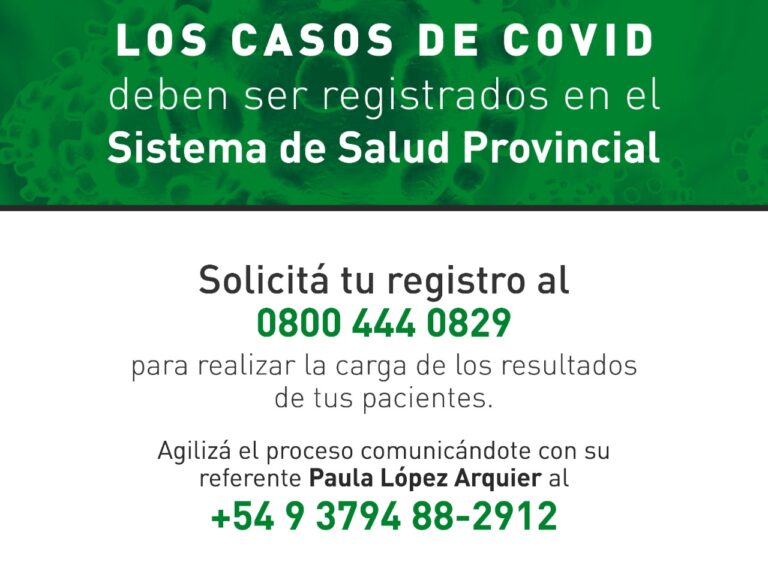 Registro en 0800 provincial