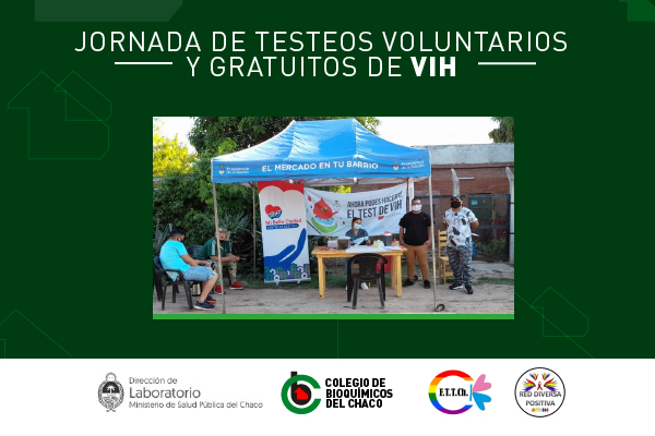 Jornada de Testeos voluntarios y Gratuitos de VIH