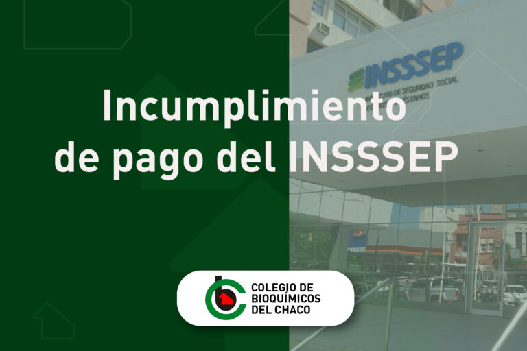 Incumplimiento de pago del INSSSEP