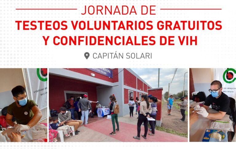 Jornada de Testeos voluntarios y Gratuitos de VIH