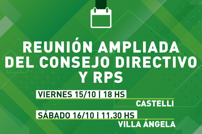 Reunión ampliada del Consejo Directivo con participación de los colegas