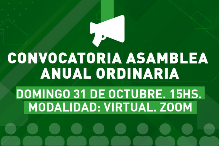 Convocatoria a Asamblea Anual Ordinaria