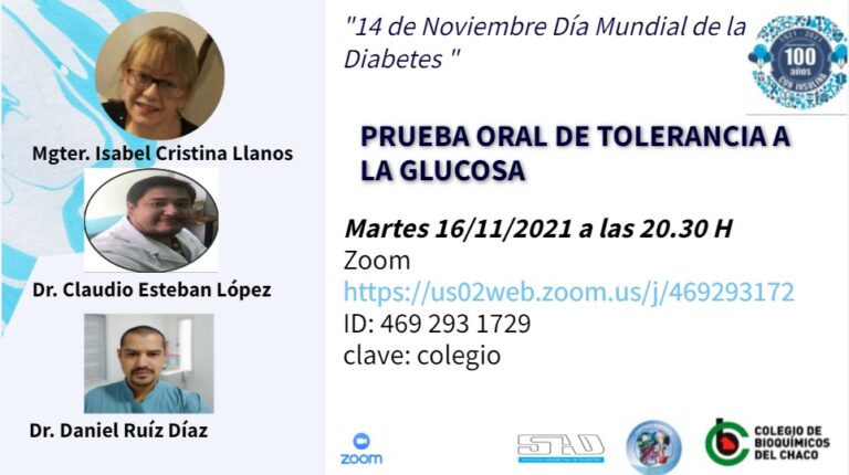 Charla virtual por el Día Mundial de la Diabetes