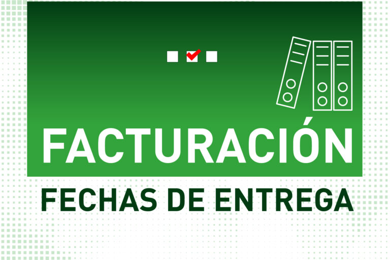 Recordatorio de fechas de entrega de facturación