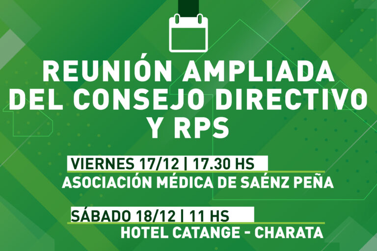 Conocé dónde serán las reuniones ampliadas del Consejo Directivo