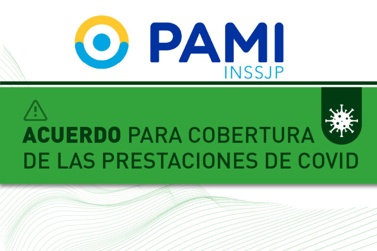 PAMI: acuerdo para cobertura de las prestaciones de COVID