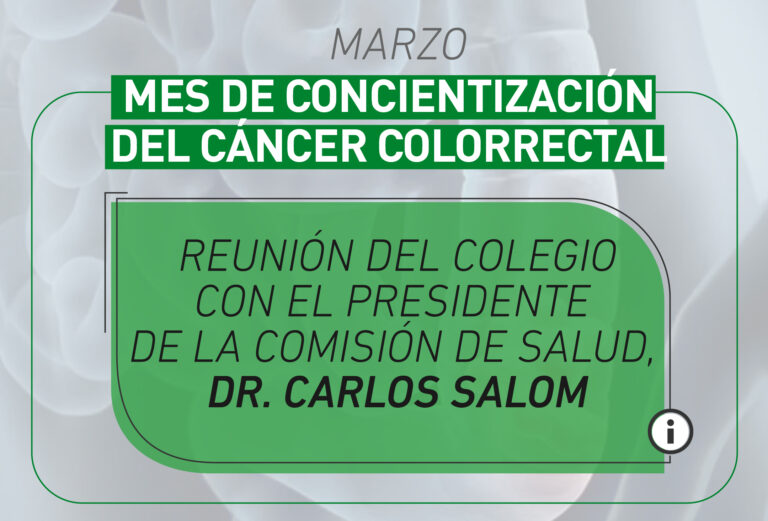 Reunión con el Presidente de la Comisión de Salud