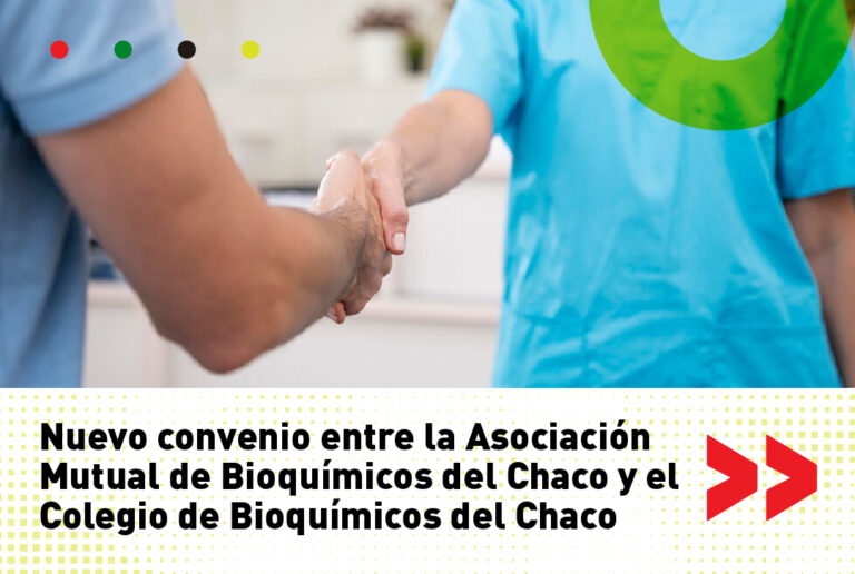 Nuevo convenio con la Asociación Mutual de Bioquímicos del Chaco