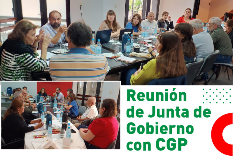 Reunión de Junta de Gobierno con CGP