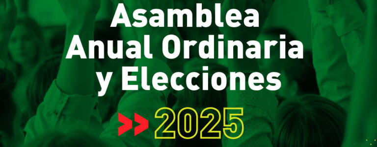 Asamblea Anual Ordinaria y Elecciones – 2 de noviembre