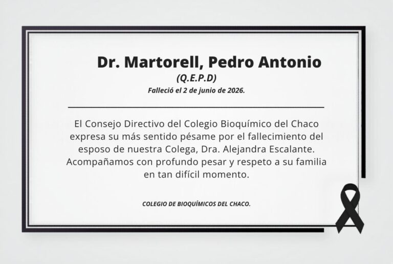 Fallecimiento Dr. Pedro Antonio Martorell